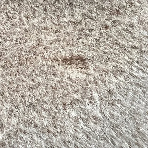 Vintage 100% Cashmere Fur Hood Duffle Jacket Peacoat Toggle Long Winter Pea Coat - Picture 10 of 11